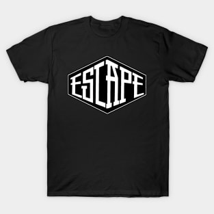 Escape White colour Logo is good 6 T-Shirt